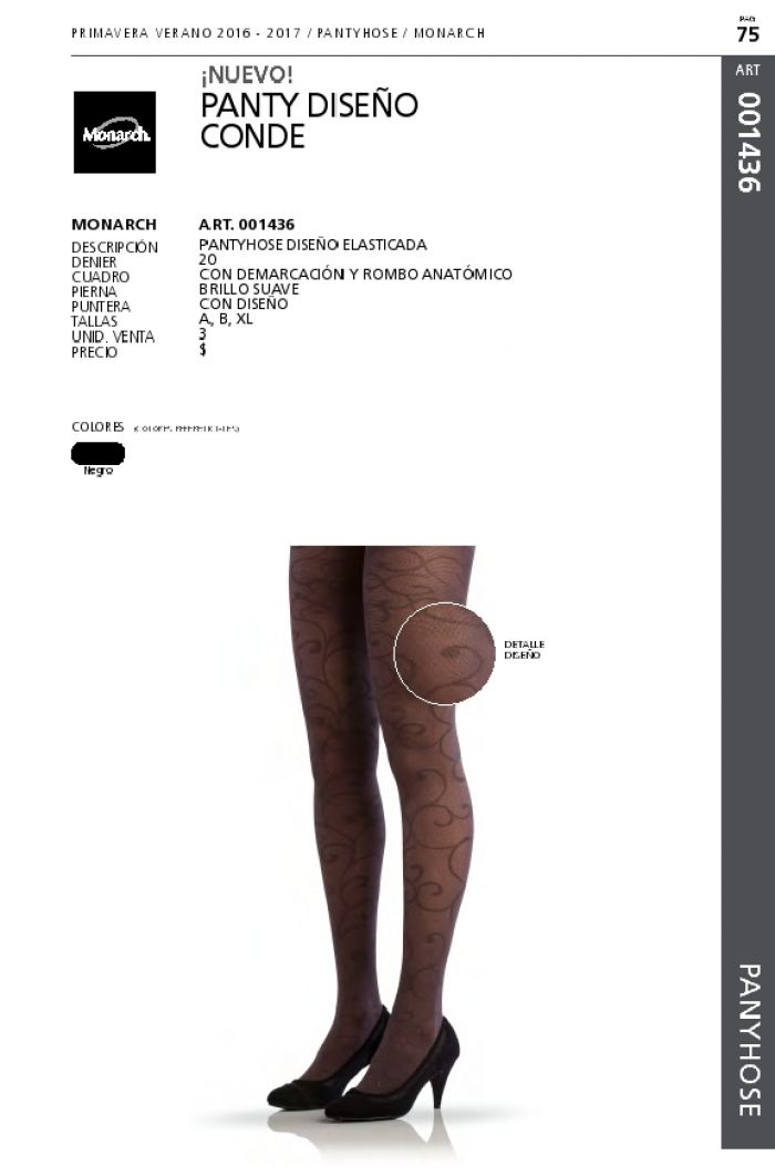 Monarch Monarch-catalogo-pantys-ss2017-5  Catalogo Pantys SS2017 | Pantyhose Library